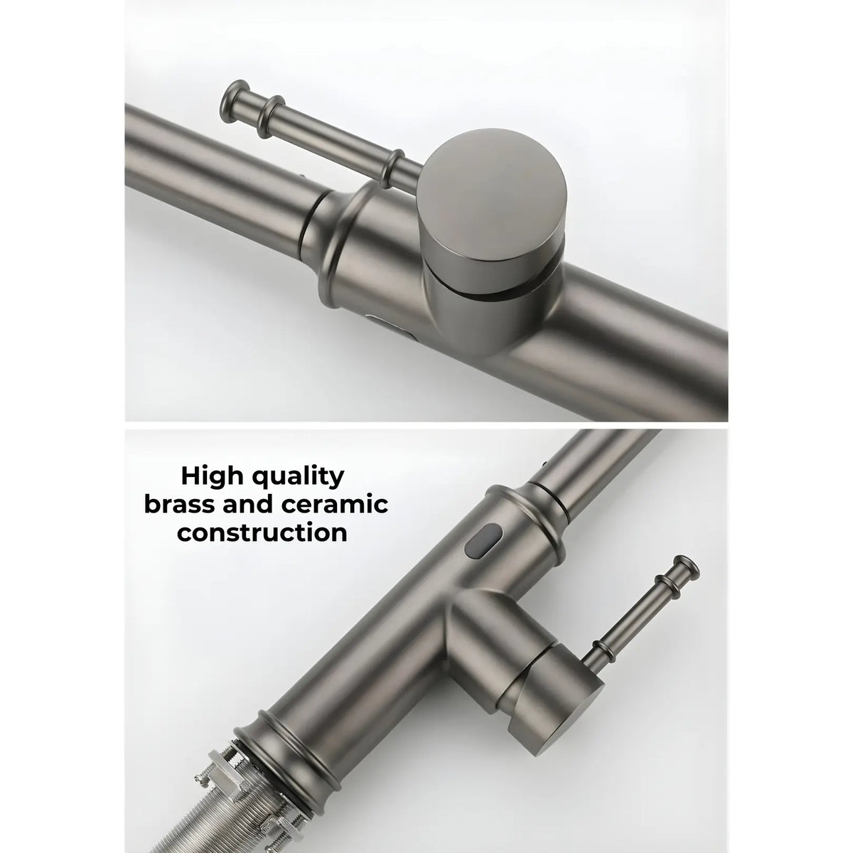 Manu Touchless Pull-Out Kitchen Faucet