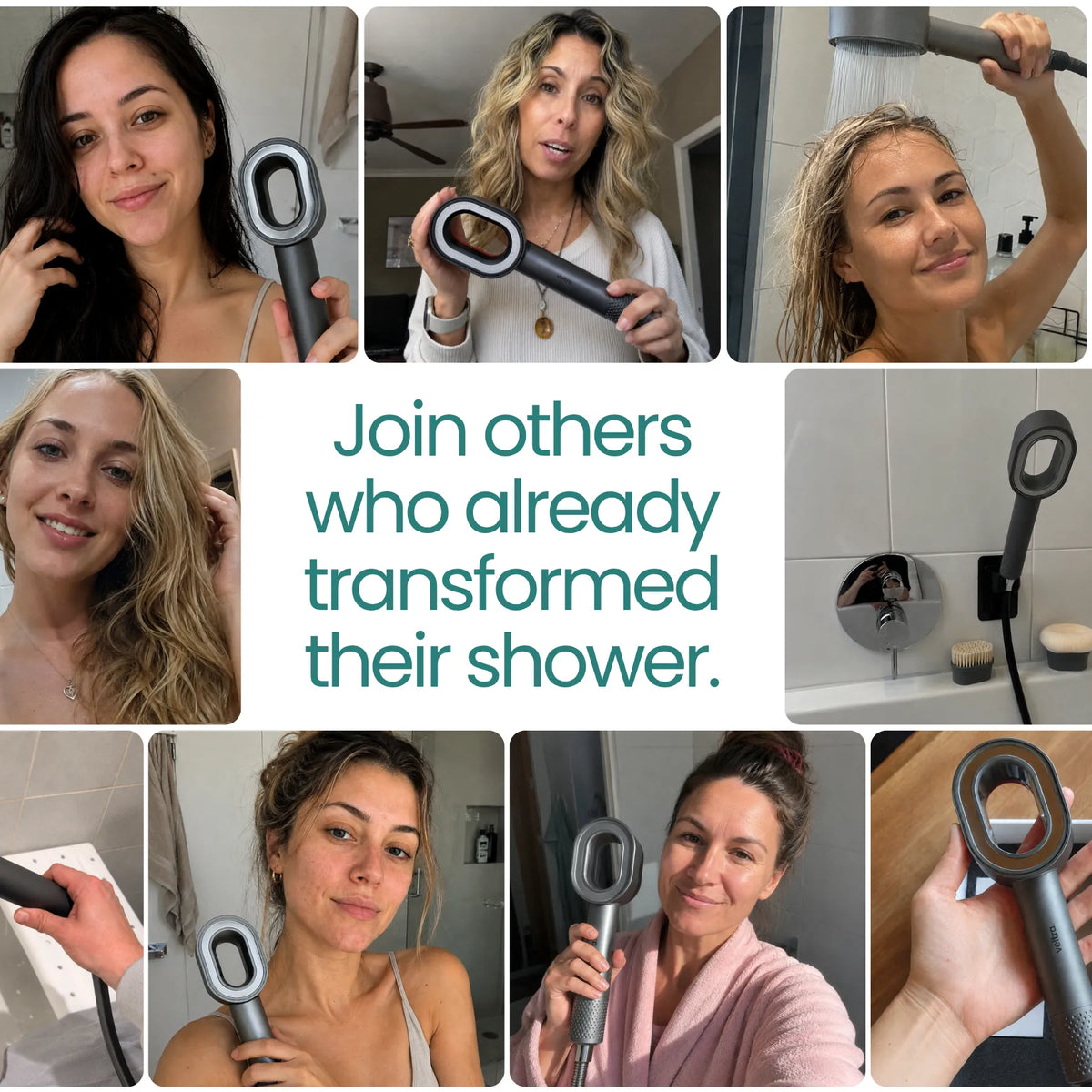 Veltra Body Filtered Showerhead for Hair & Skin